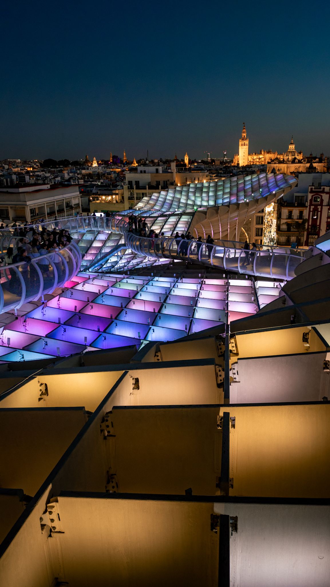 Twilight view from Las Setas, Seville, Spain - Ryan Stanikk Photography - Travel Photography, UK