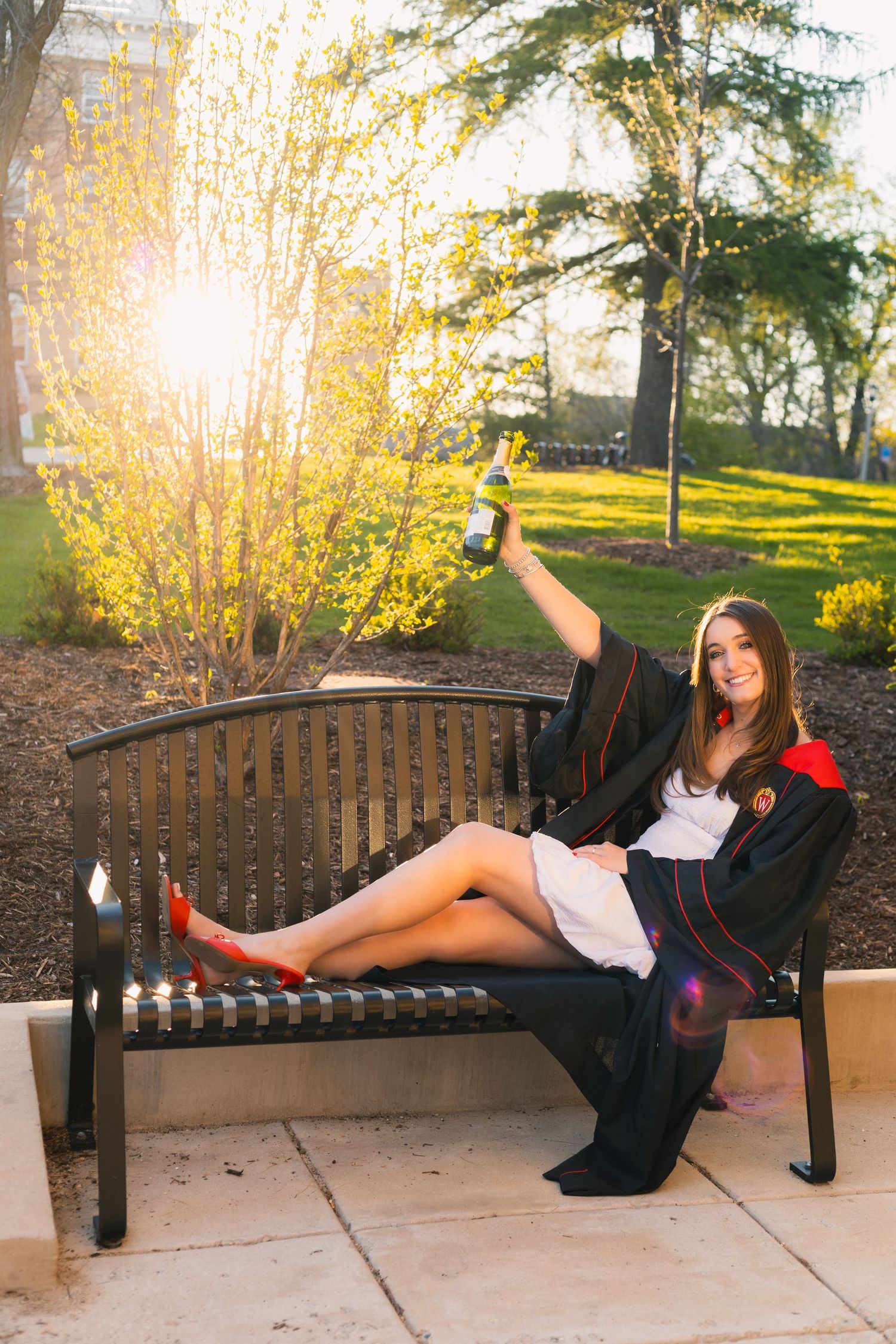 uw madison university of wisconsin alumni graduation graduates professional photos bascom hill capitol building college sorority sisters
