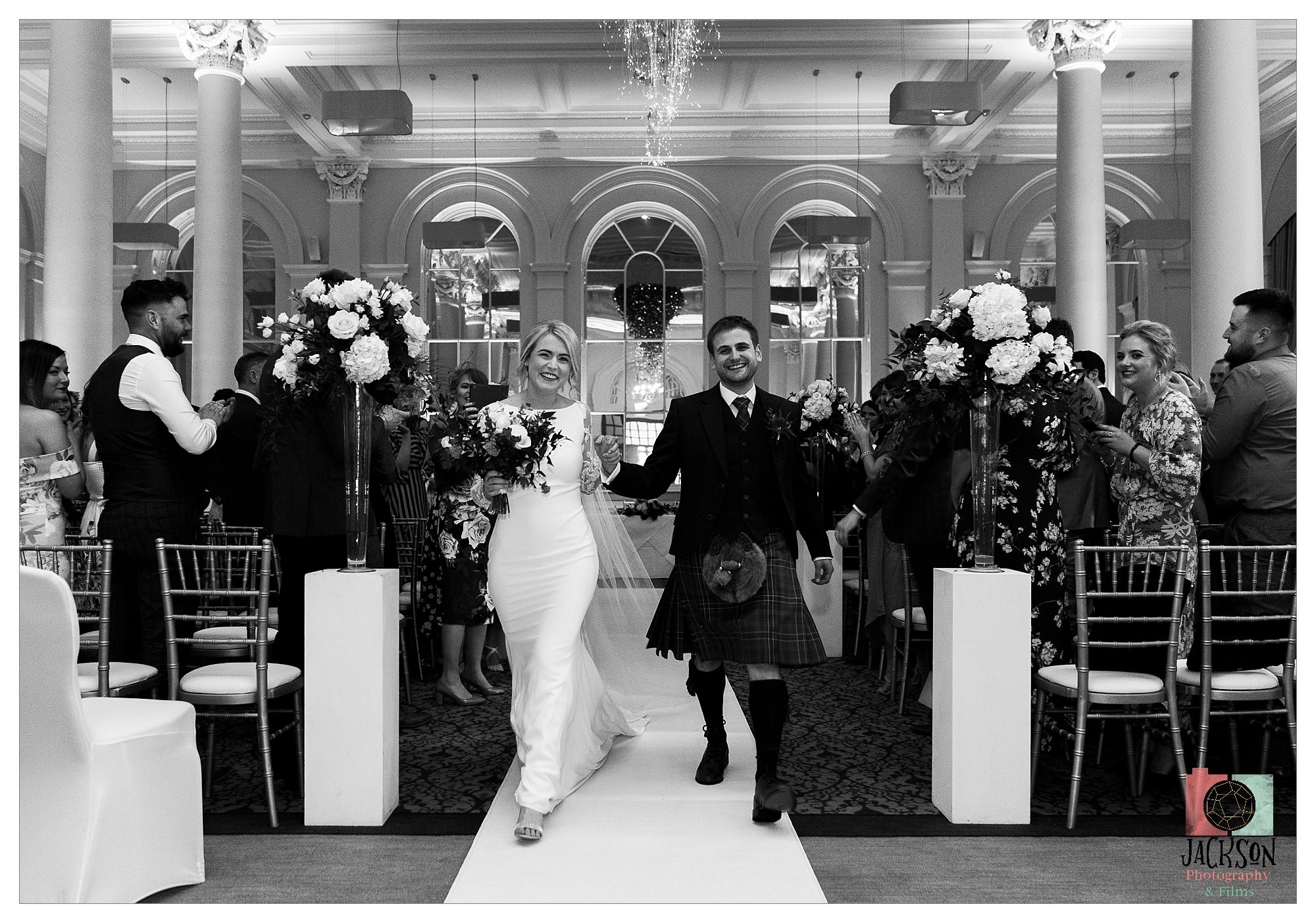 The George Hotel Edinburgh wedding Photographer