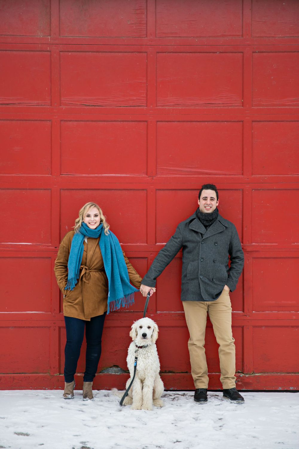 Winter Engagement Photos Arva Mill London Ontario Photographer Shawn VanDaele