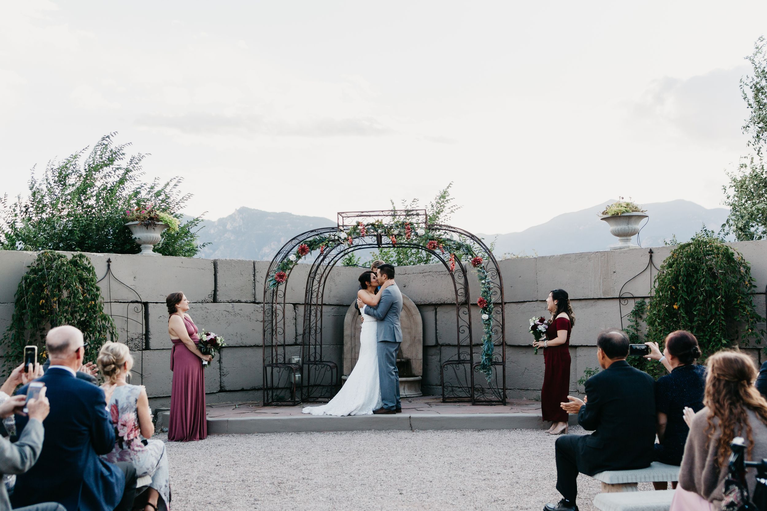 Hillside gardens Colorado Springs, Colorado wedding venues, best colorado wedding photographer,