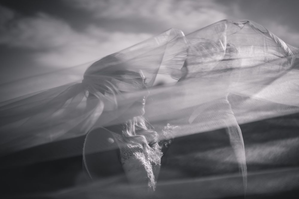JPRShah Photography | Windy Veil | Newton Hall Wedding