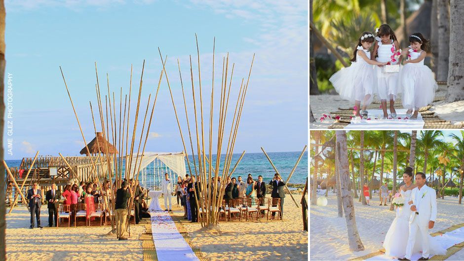 mayan palace riviera maya wedding ceremony