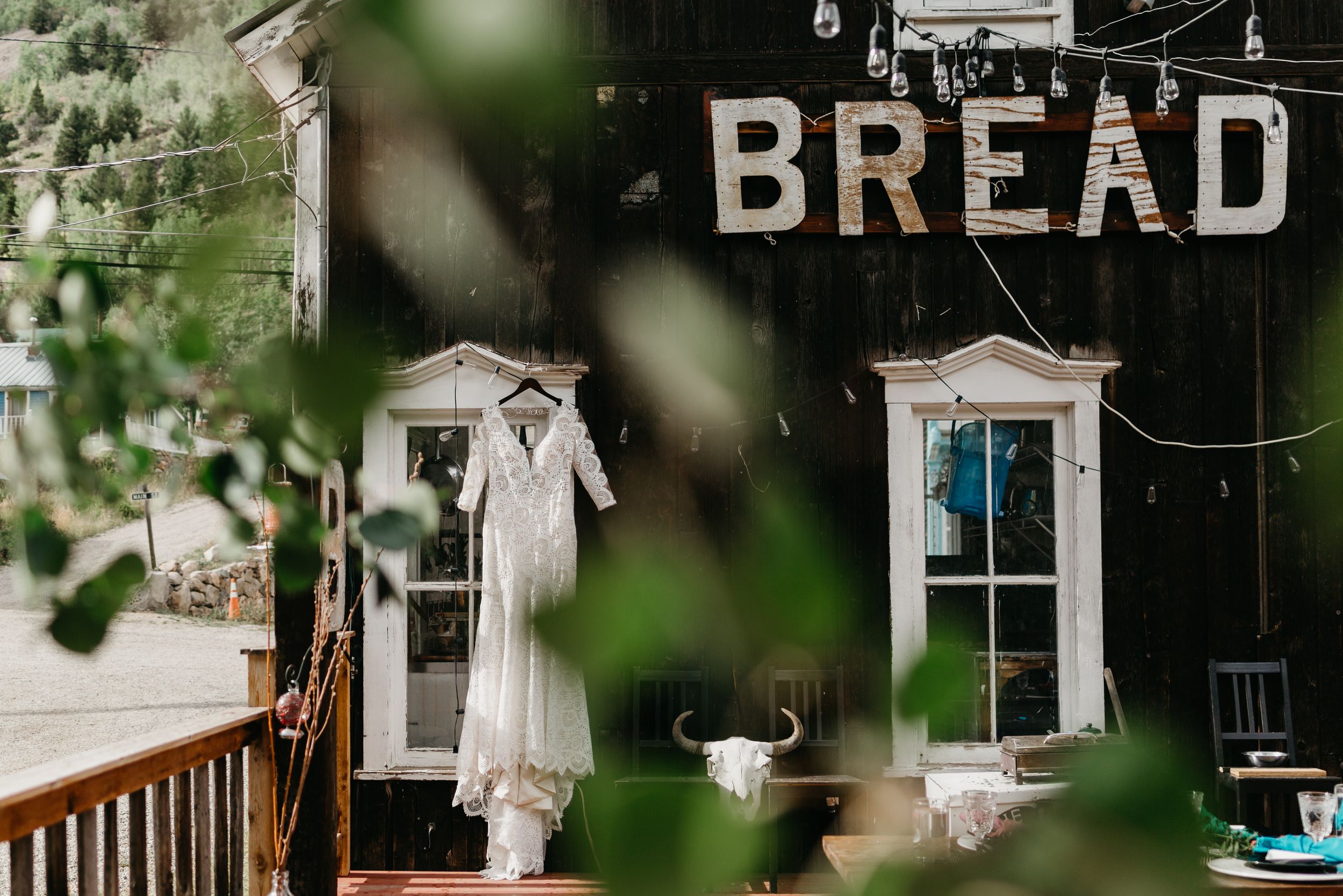 Bread Bar Wedding details in Silver Plume Colorado