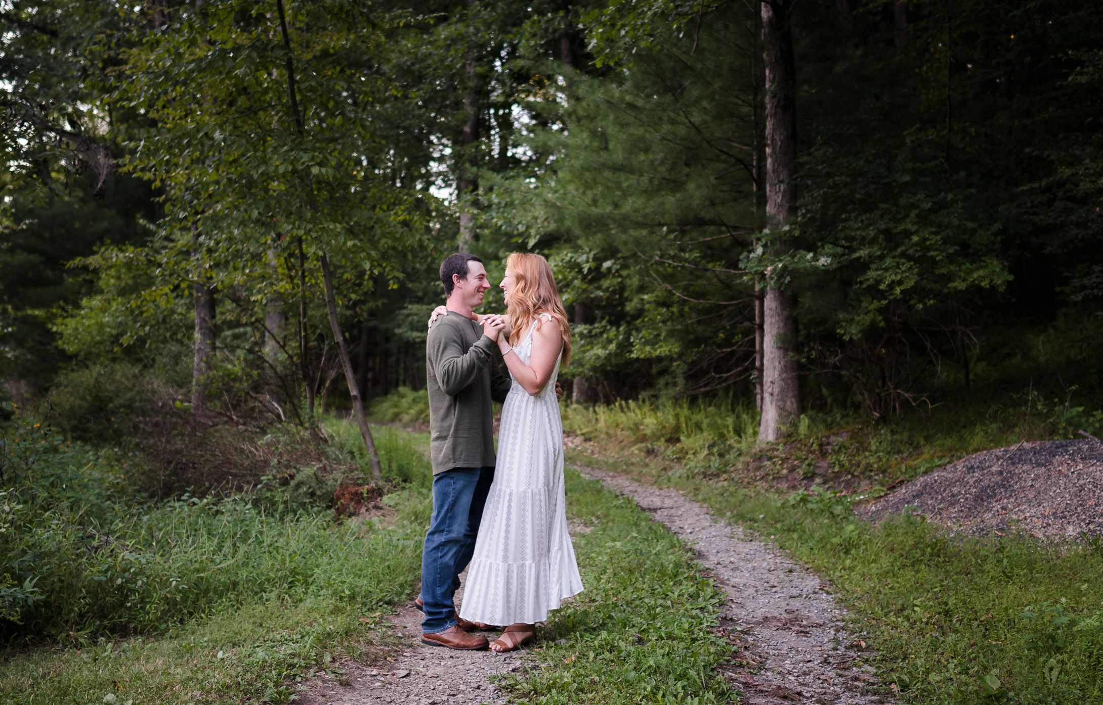 Poconos and Lehigh Valley Wedding Photographer Backyard Wedding and Engagement Waterfall and Covered Bridge
