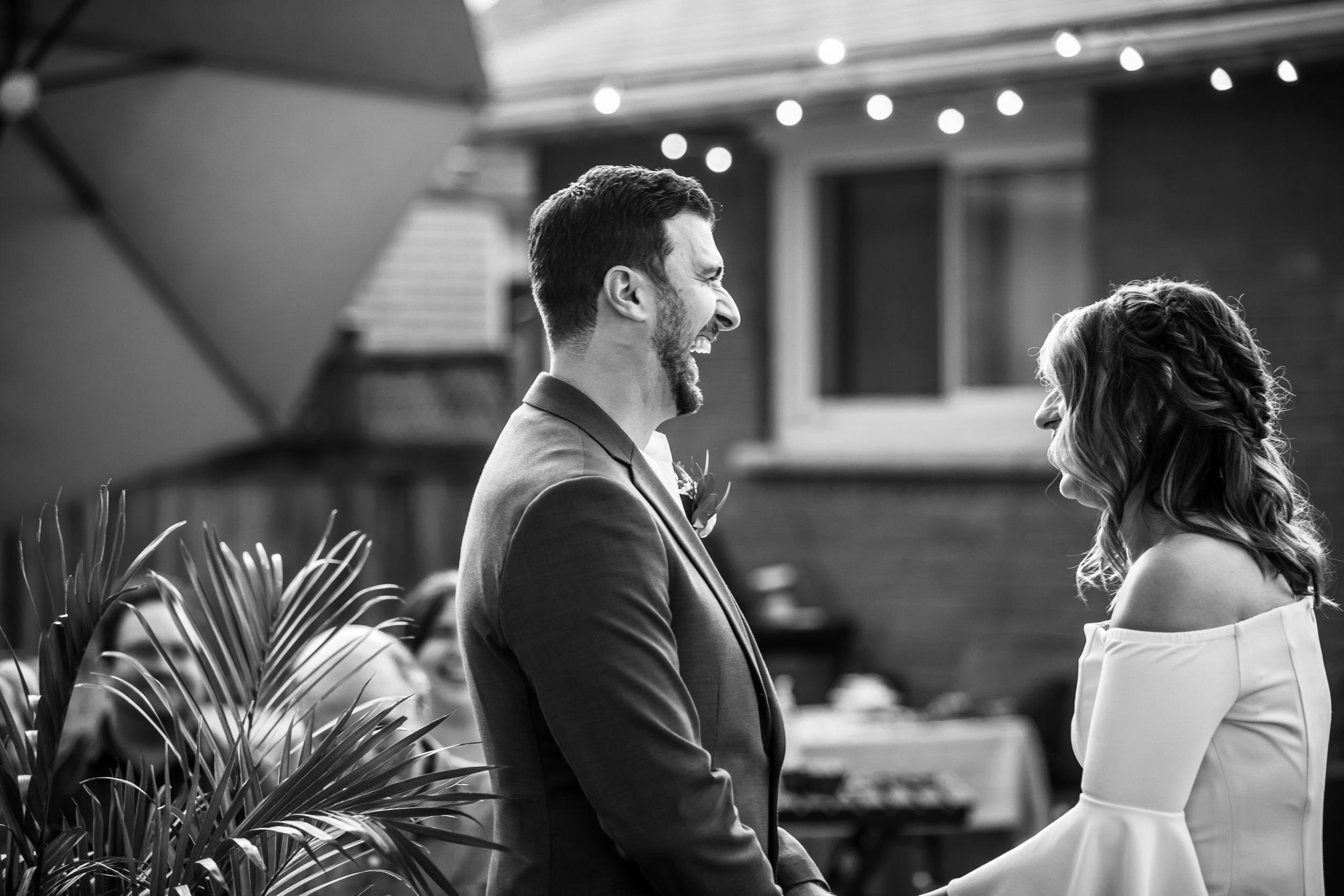London Ontario Surprise Backyard Pop Wedding Photography by Shawn Van Daele