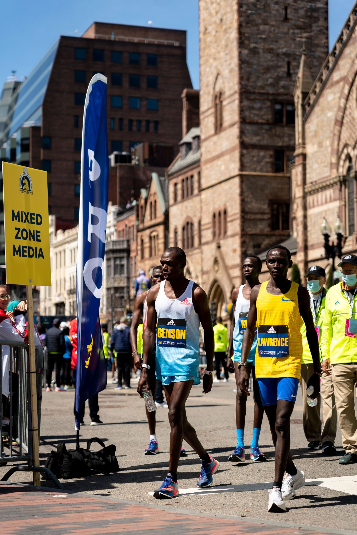 Boston Marathon 2022 - Darius Boamah