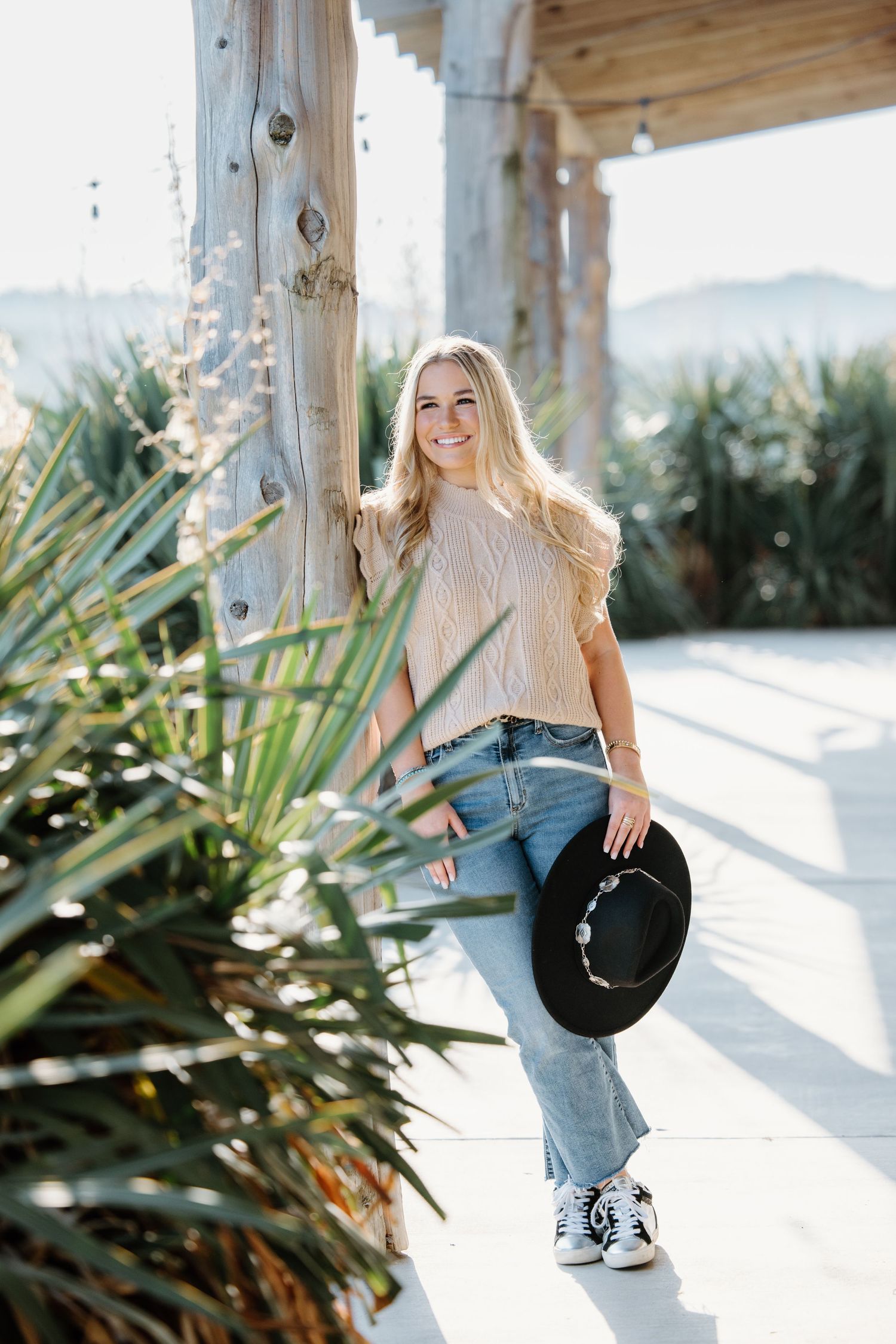 senior portraits- fun senior poses- senior outfit- fall photo session- senior pictures- El Cerrito Lodge
