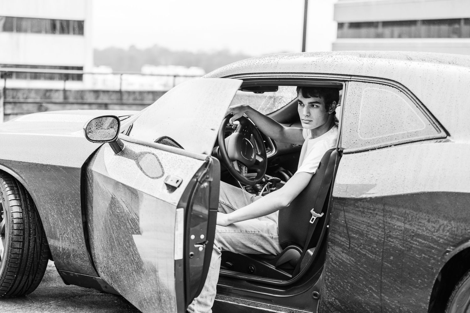 senior pictures- Longview, TX senior photographer- senior portrait with car- Senior pictures- professional pictures