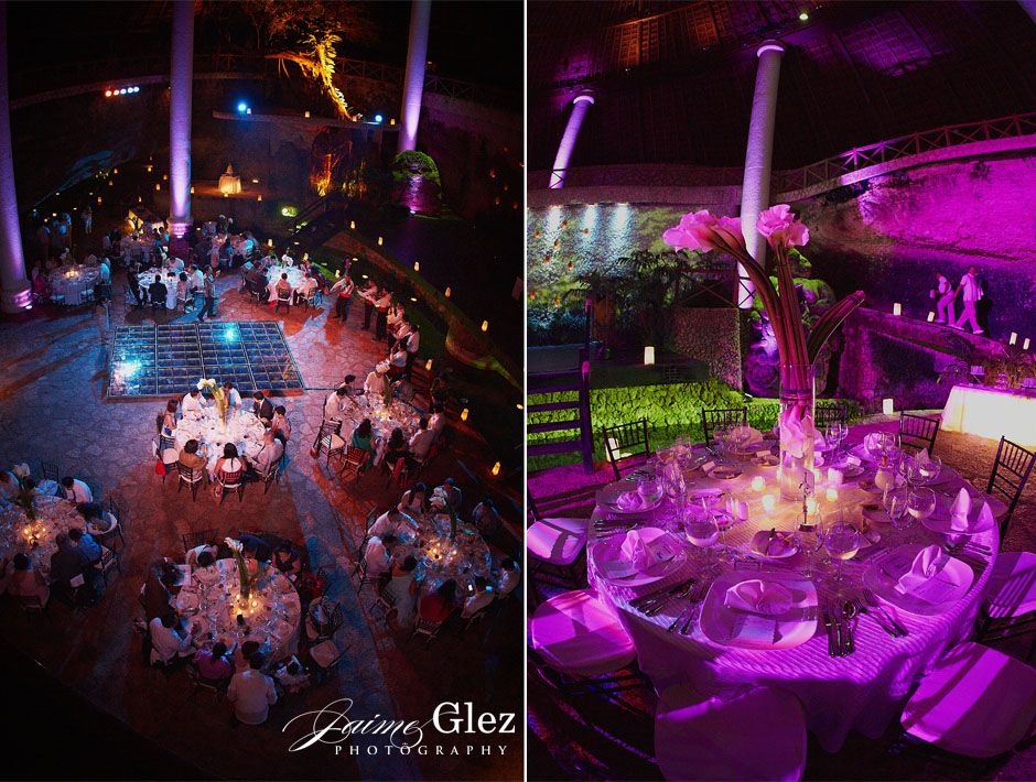 wedding dinner at la Isla