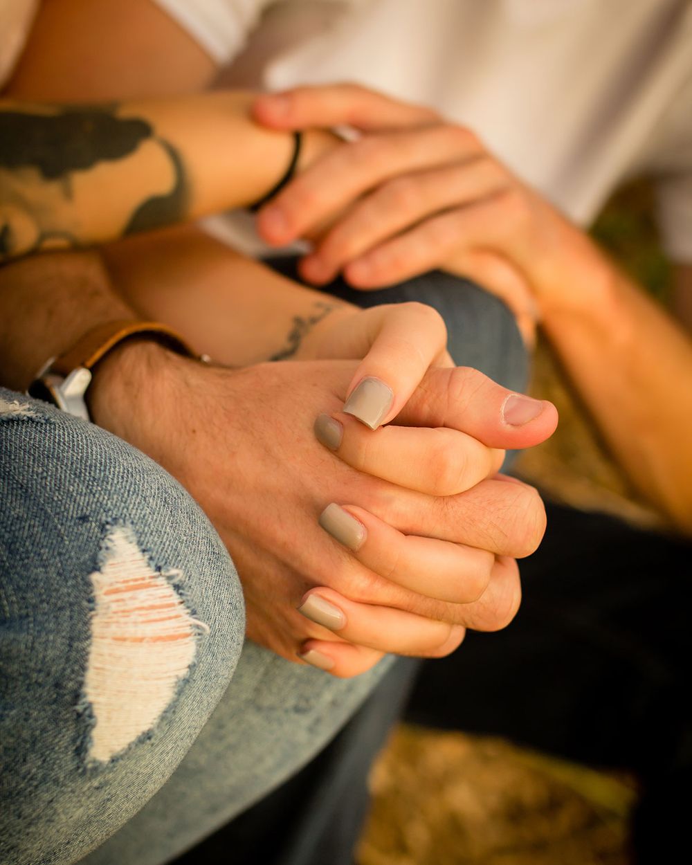 Outdoor Engagement Photos in Omaha, NE