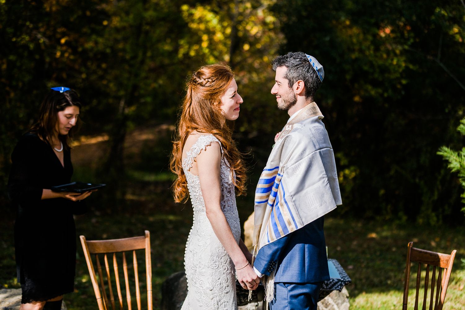 intimate wedding outdoors
