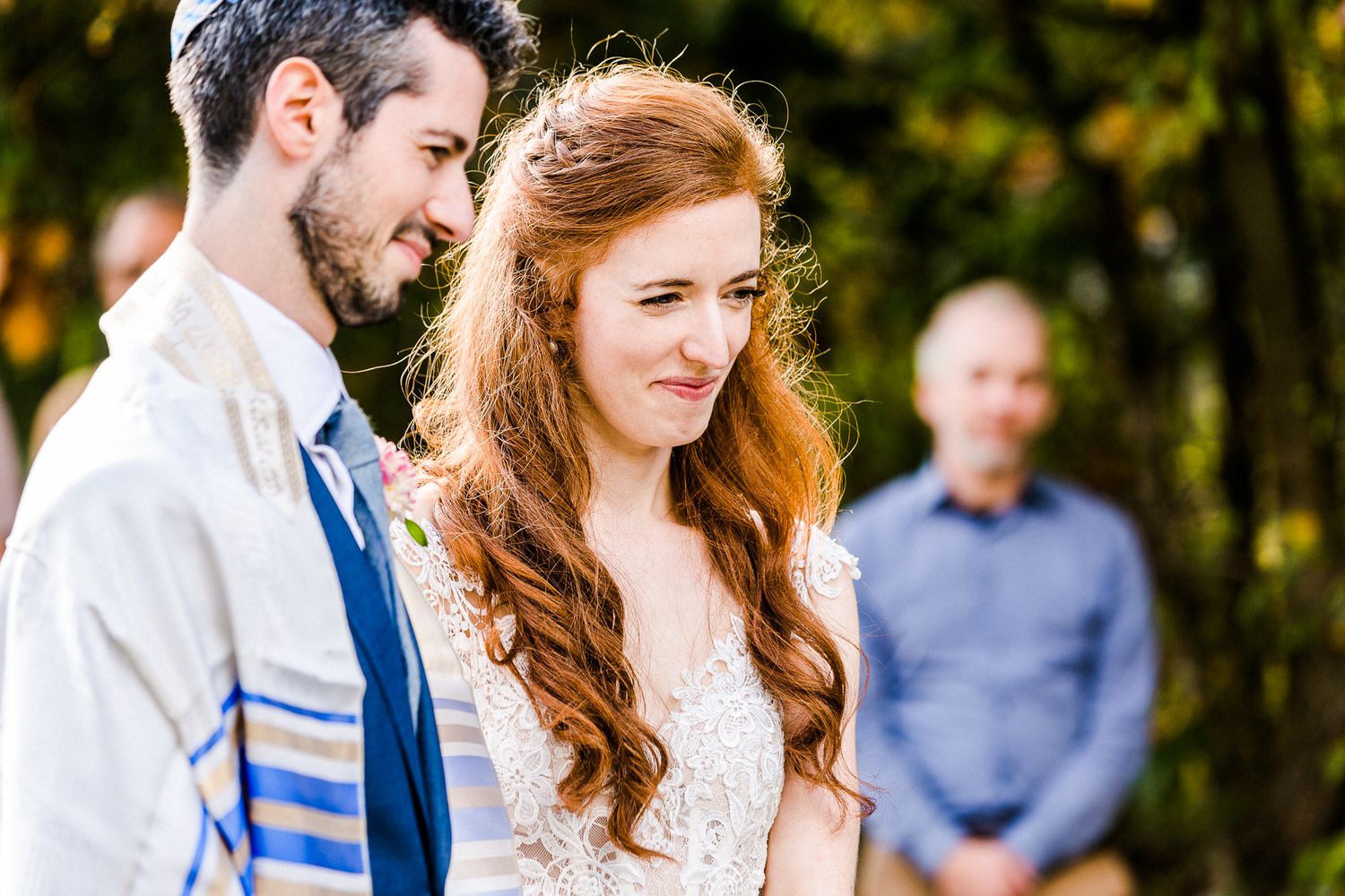 intimate wedding outdoors