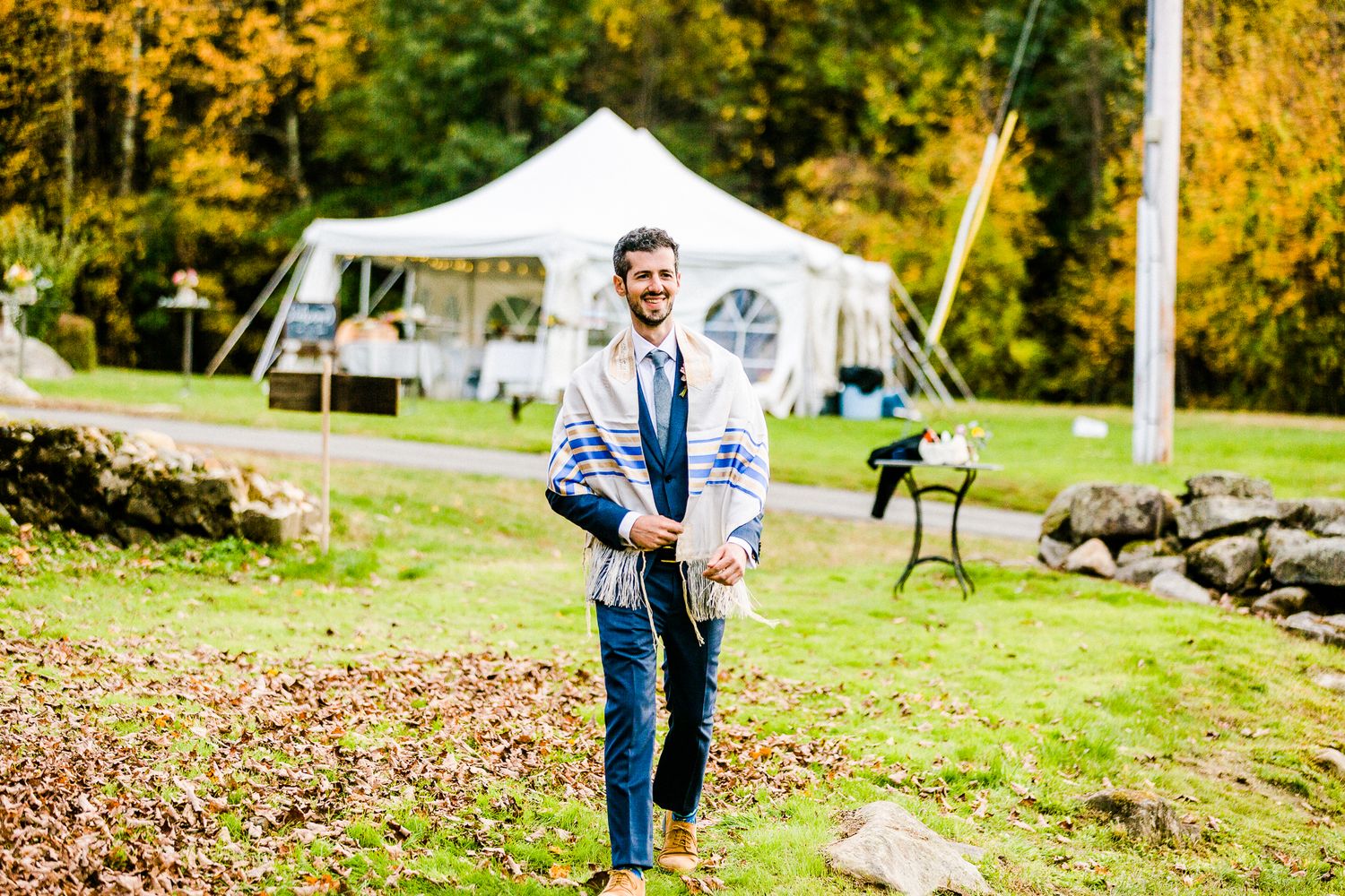intimate wedding outdoors