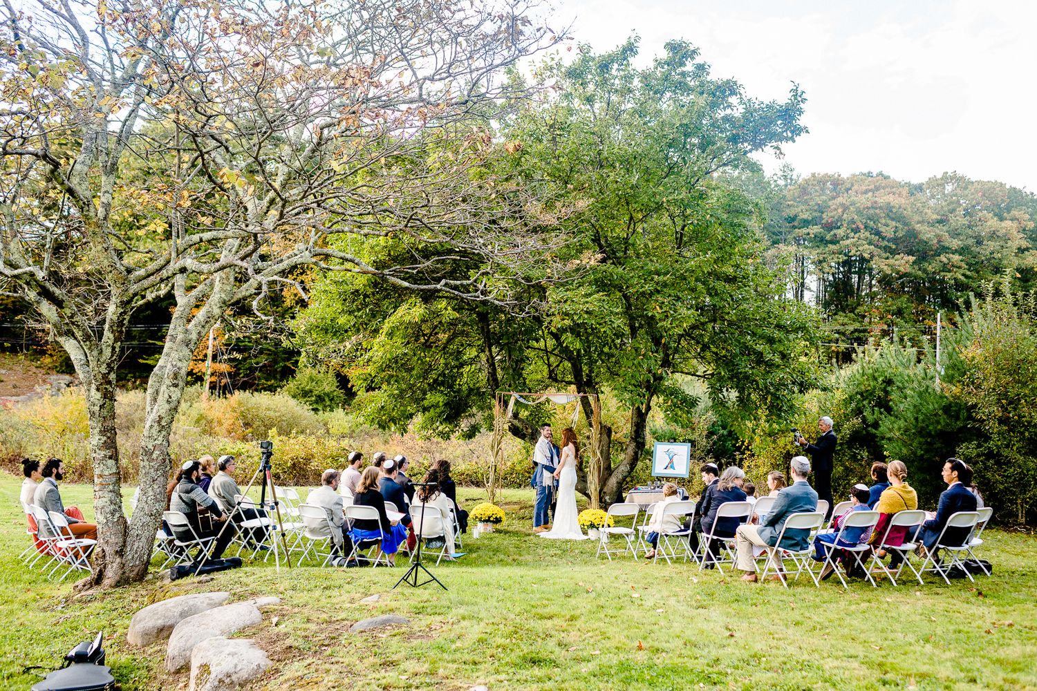outdoor wedding ceremony