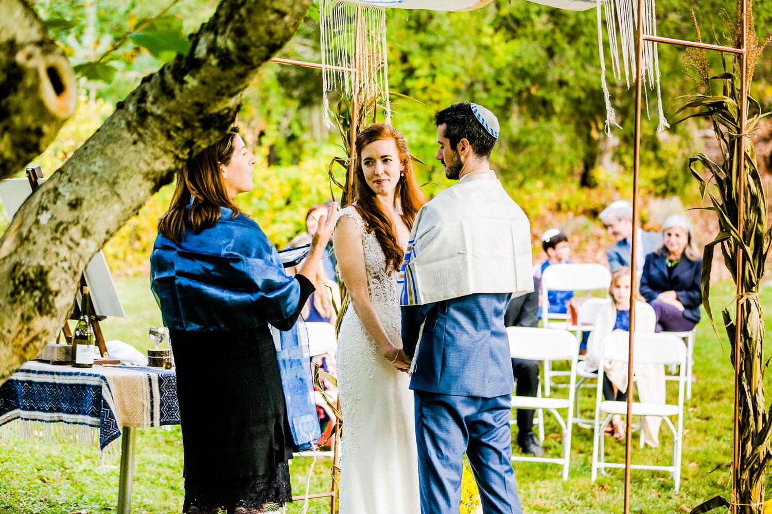 jewish wedding ceremony outdoors