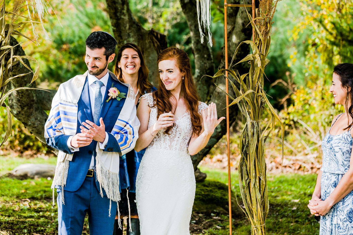 jewish wedding ceremony outdoors