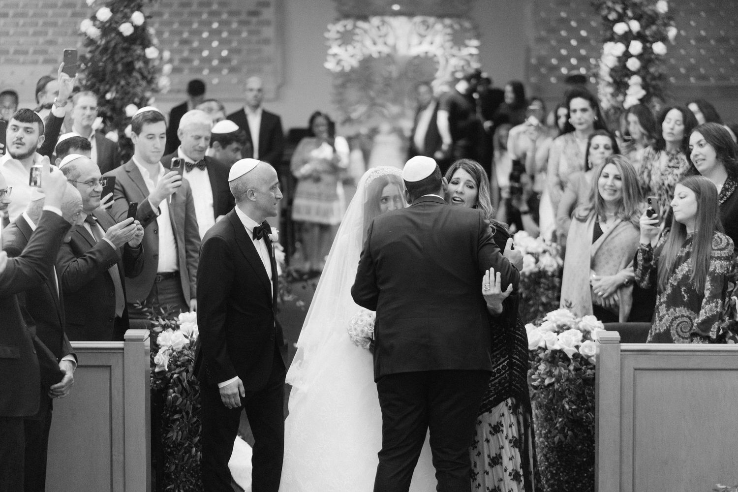 Syrian Jewish Chuppah Ceremony at Ohel Yakov, deal, NJ, jewish wedding photographer by benjamin kohen