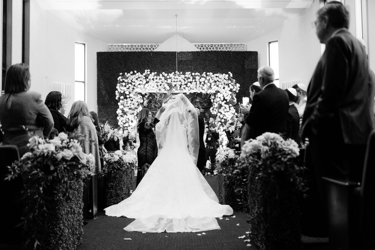 Syrian Jewish Chuppah Ceremony at Ohel Yakov, deal, NJ, jewish wedding photographer by benjamin kohen