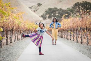 family mom daughter vineyard black photographer bay area san francisco sacramento brandi rollins wild family photography