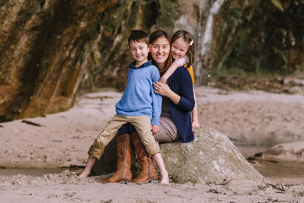 Family Photography Session Cathedral Cove