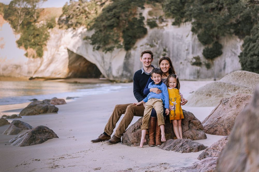 Cathedral Cove Session by Coromandel Photographer