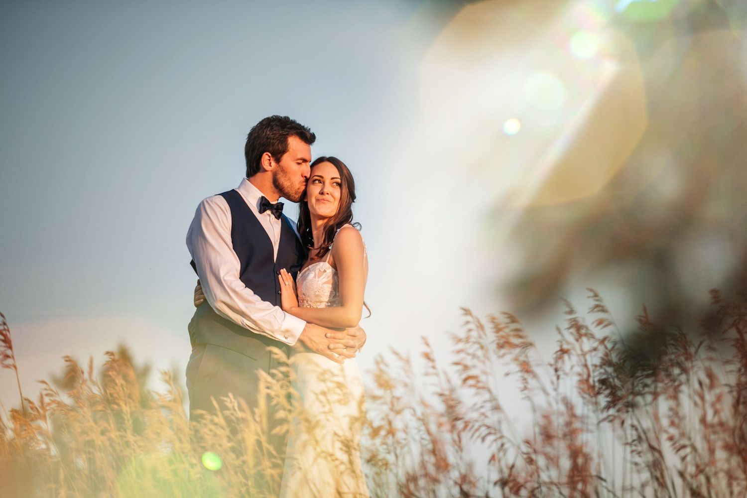 Whistle Bear Golf Club Sunset Wedding Photos