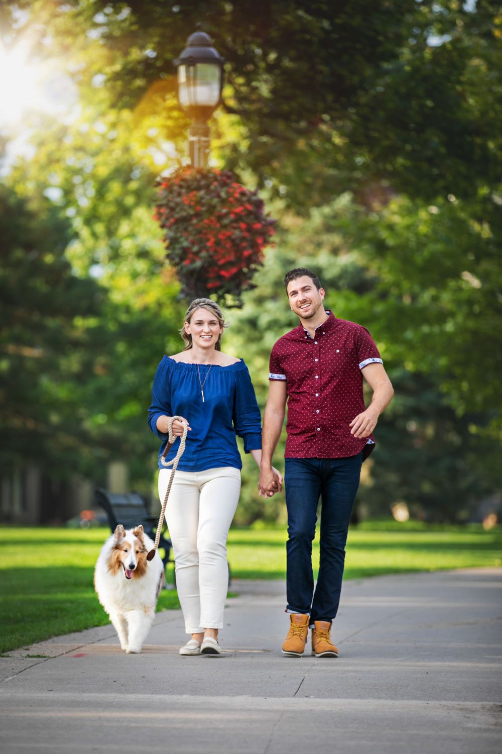 Downtown London Ontario Victoria Park Engagement Photography by Shawn Van Daele