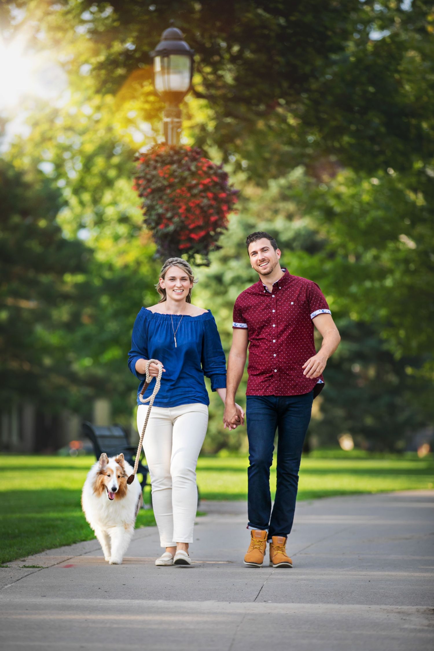 Downtown London Ontario Victoria Park Engagement Photography by Shawn Van Daele