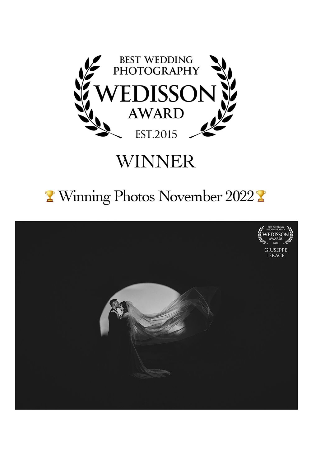 wedisson award - Giuseppe Ierace