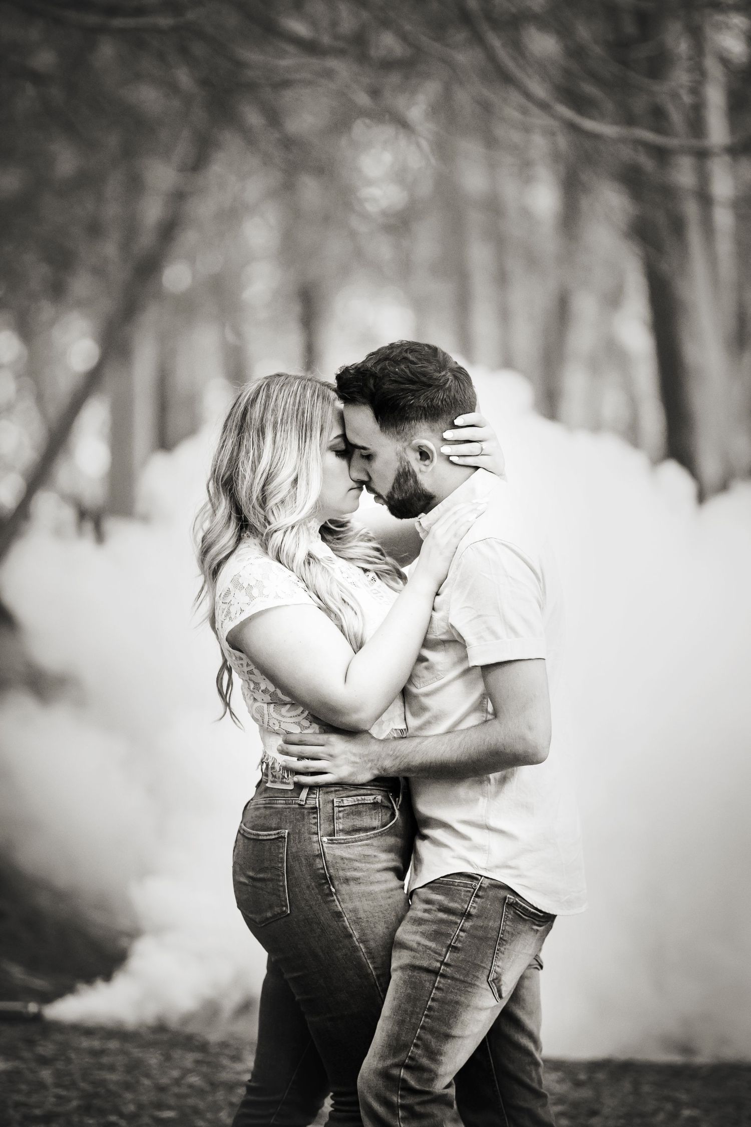Elora Gorge Ontario Spring Summer Engagement Photos by Shawn Van Daele