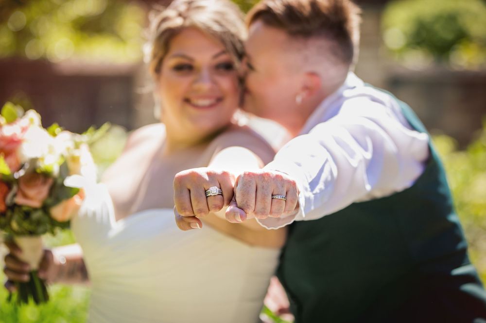 London Ontario Civic Gardens Wedding Photos