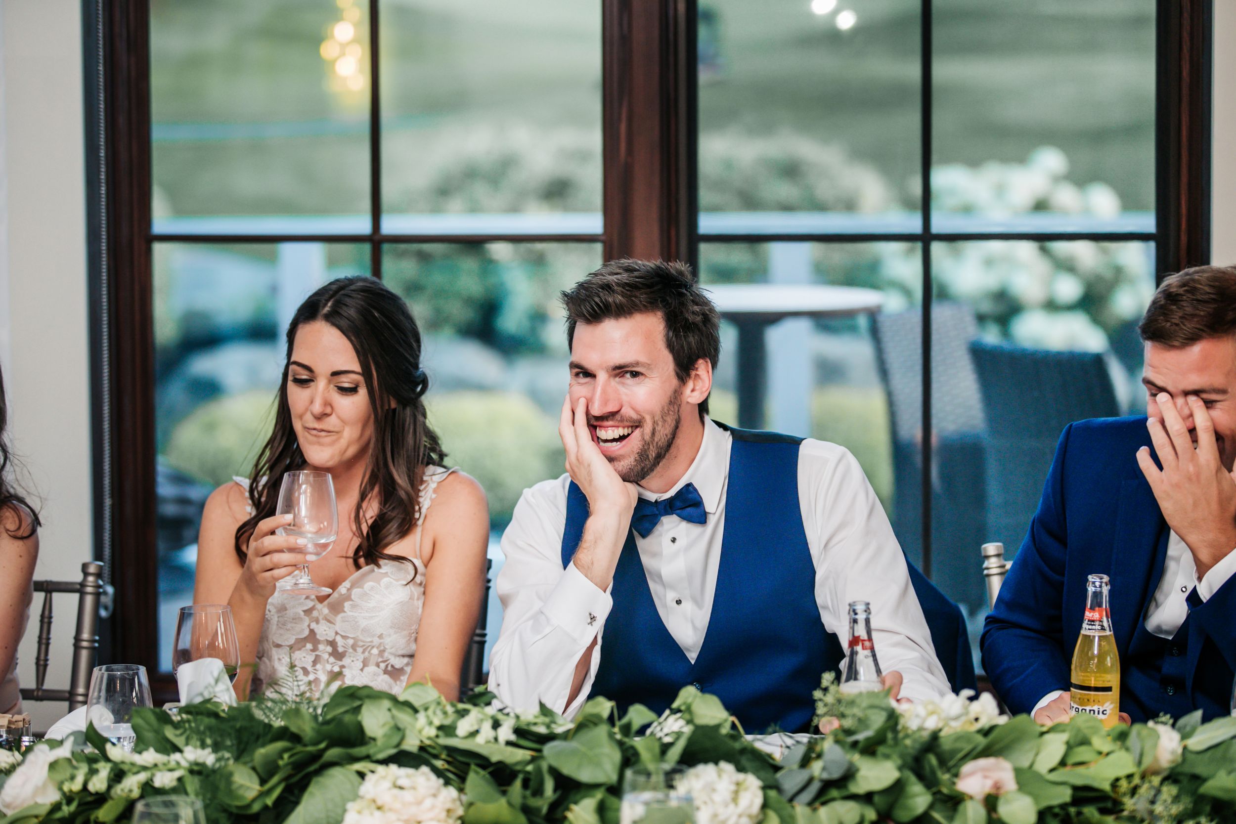 Whistle Bear Golf Club Rose Room Reception Wedding Photos