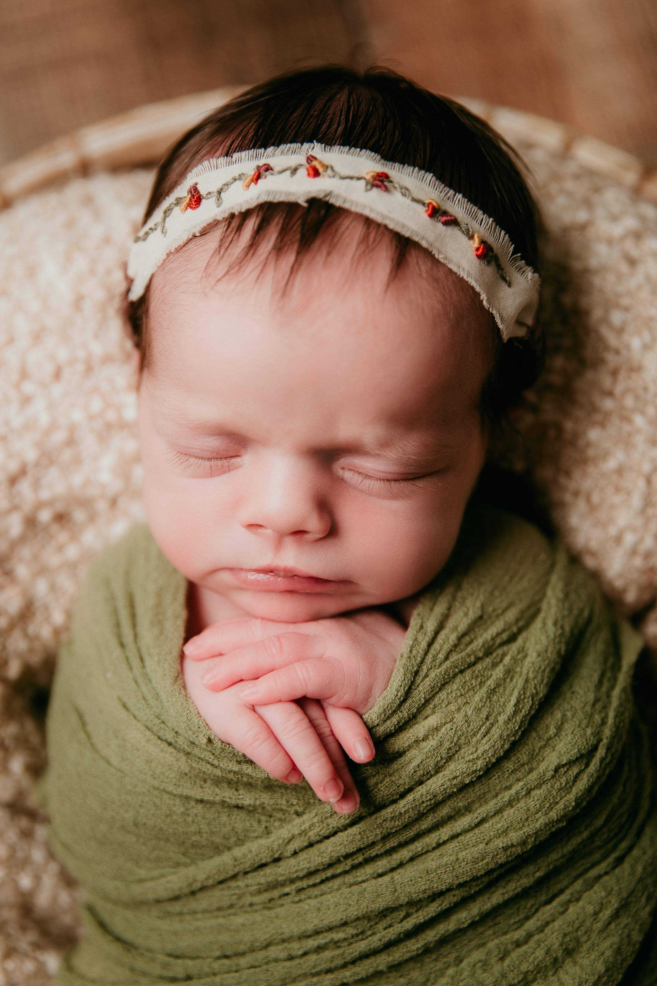 boho style baby girl photoshoot lee's summit missouri