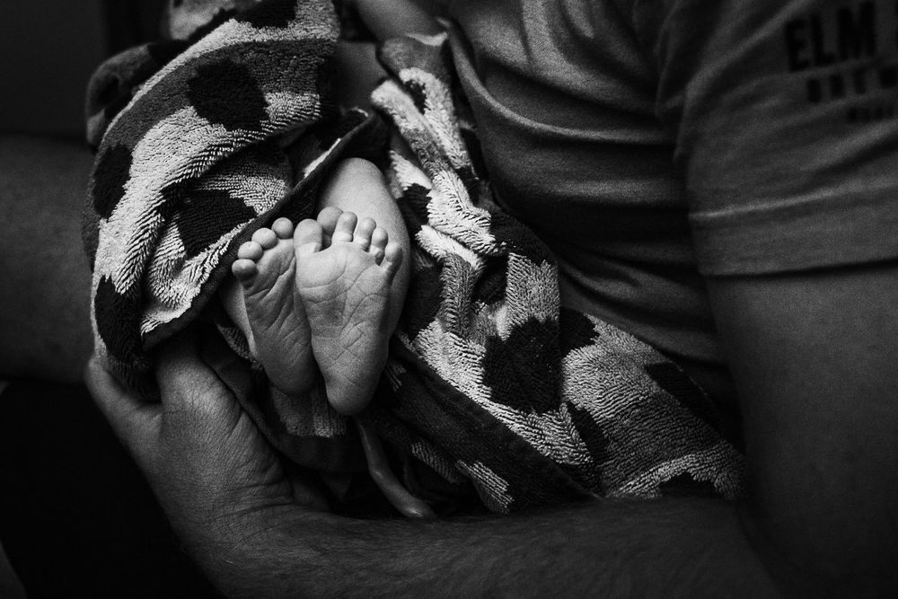 Arkansas home birth photography