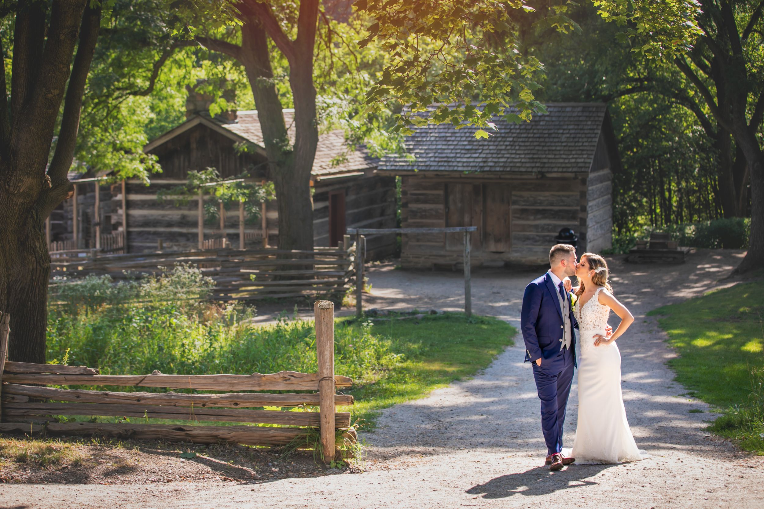 Black Creek Pioneer Village and Paramount Event Space Wedding Photos by Shawn Van Daele
