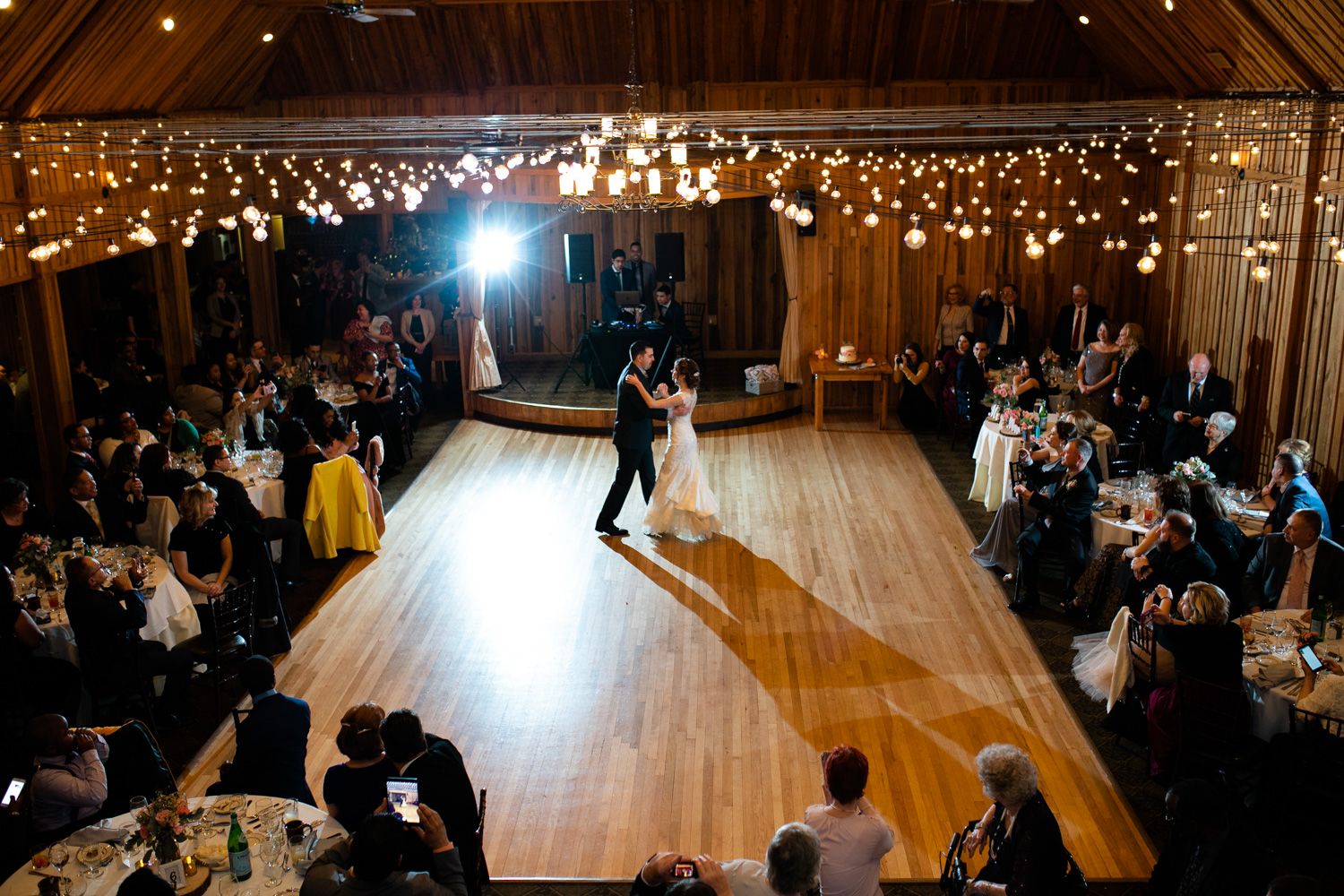 First dance at The Pavilion at Crystal Lake