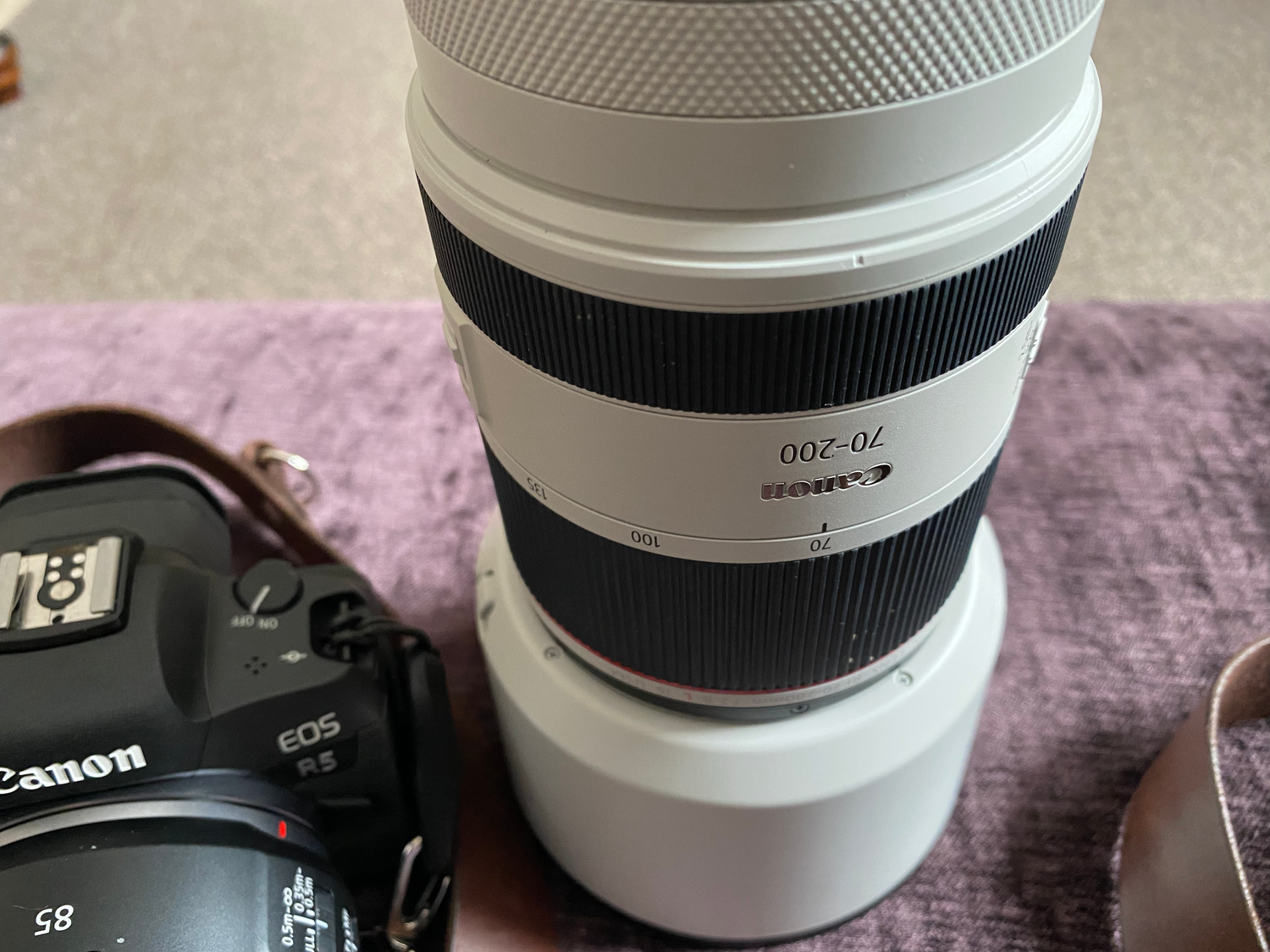 Canon RF 70-200mm F2.8 for wedding speeches