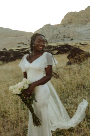 beautiful bridals dreamy glowy warm cinematic southern utah photographer