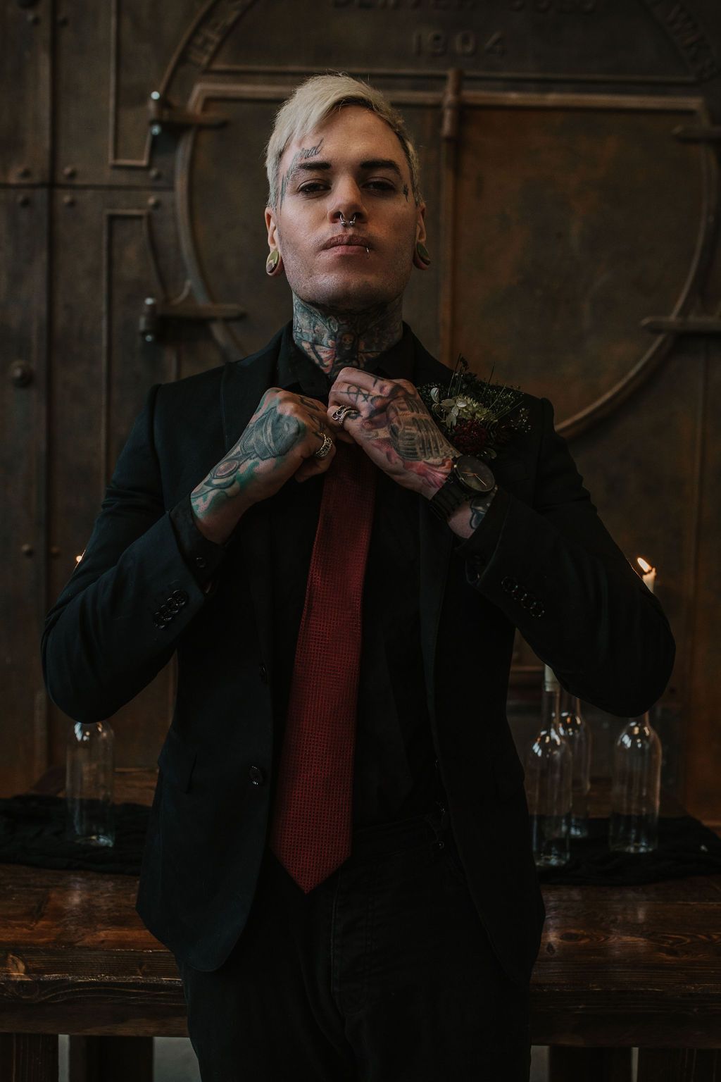 Denver Punk Tattoo Groom