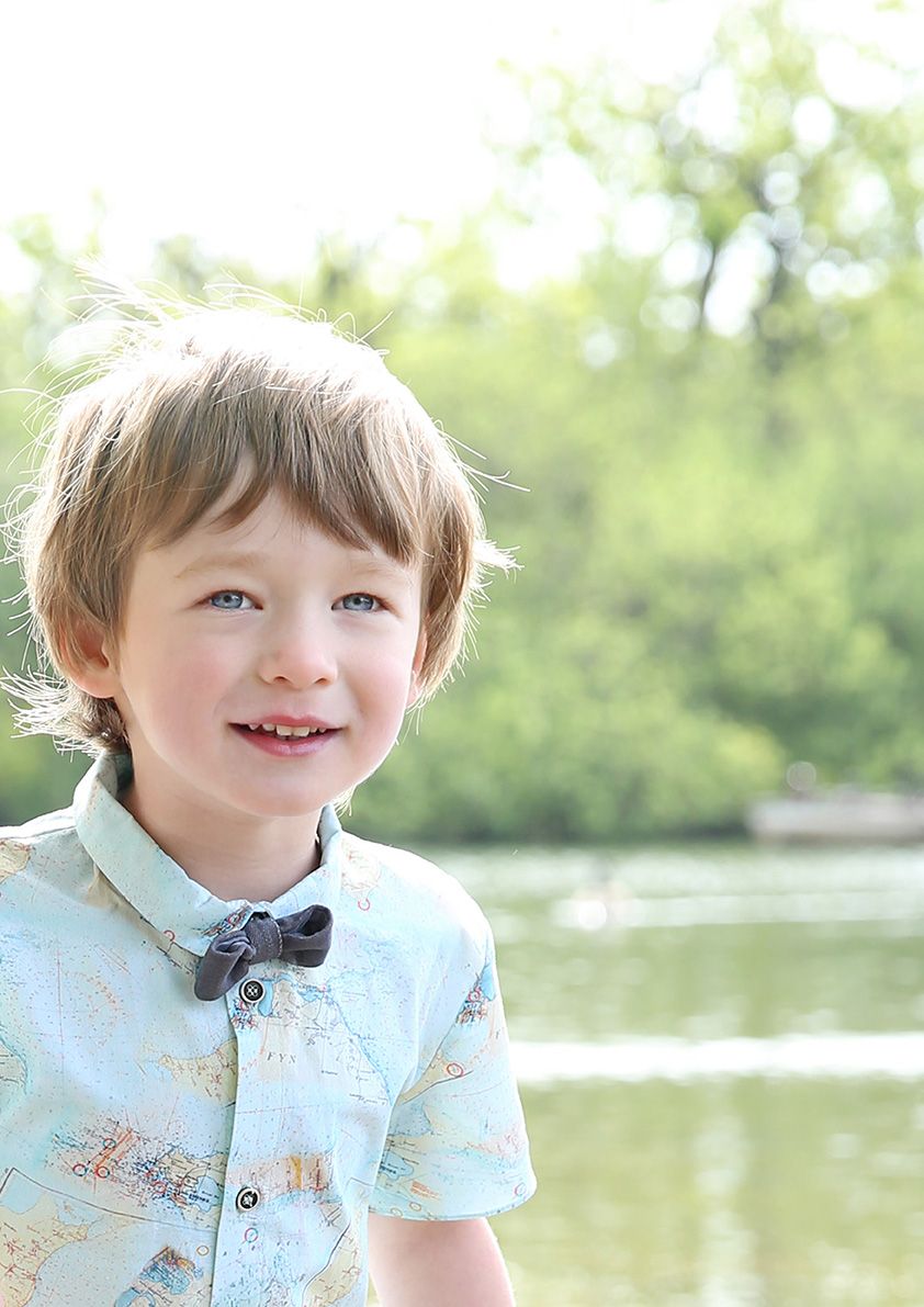 Children's photography outside