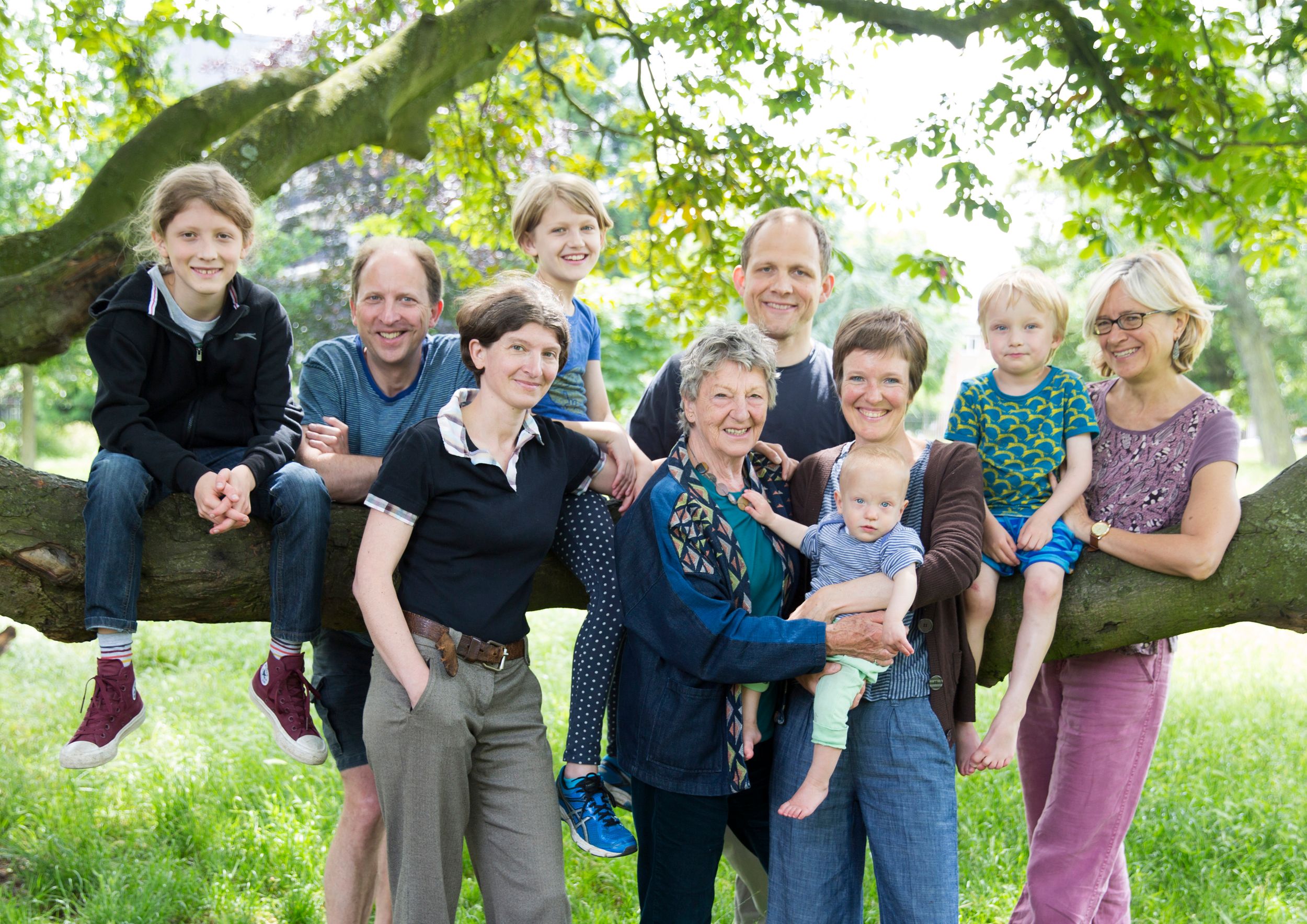 Outdoor family photography
