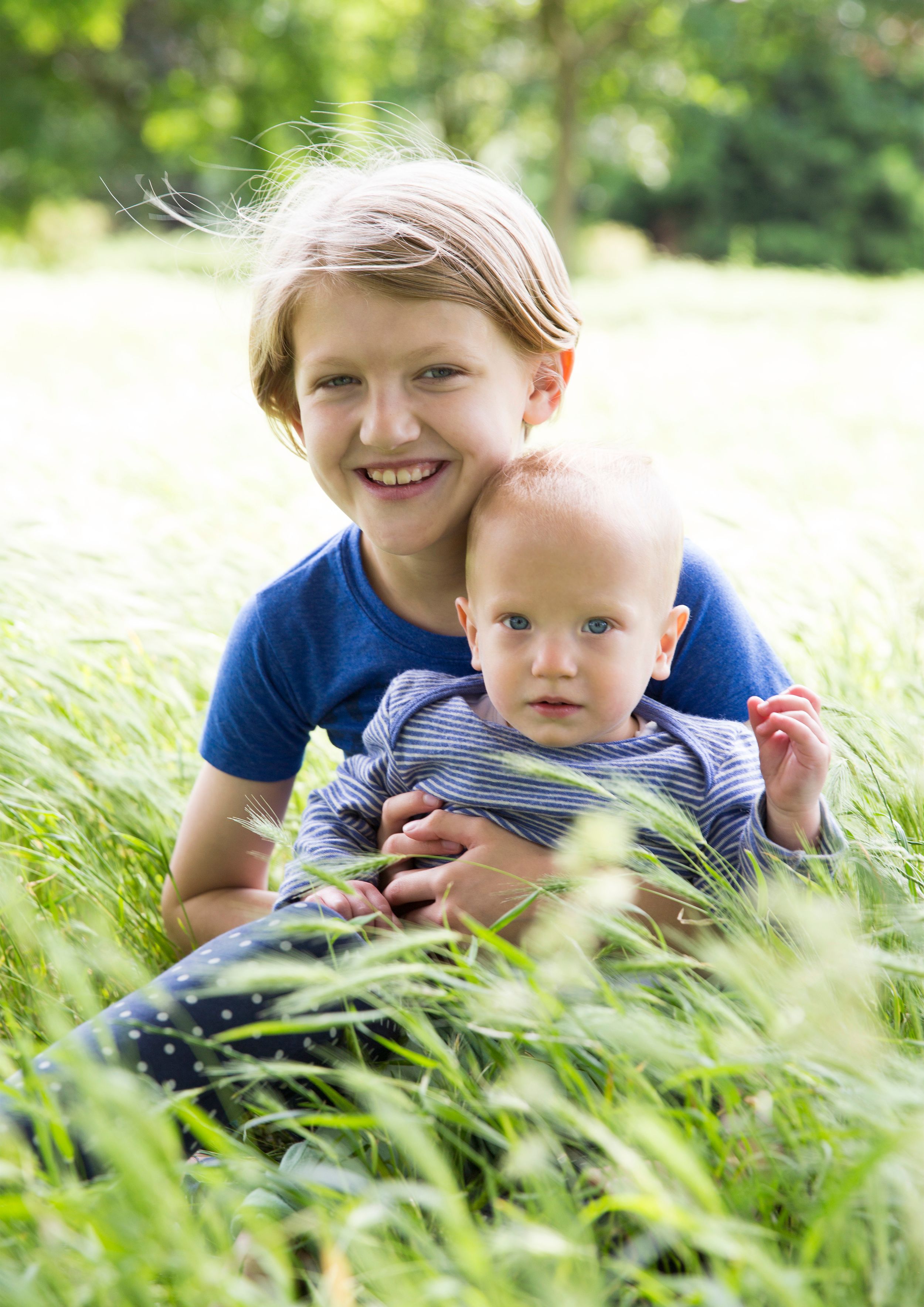 Baby photography in Clissold Park
