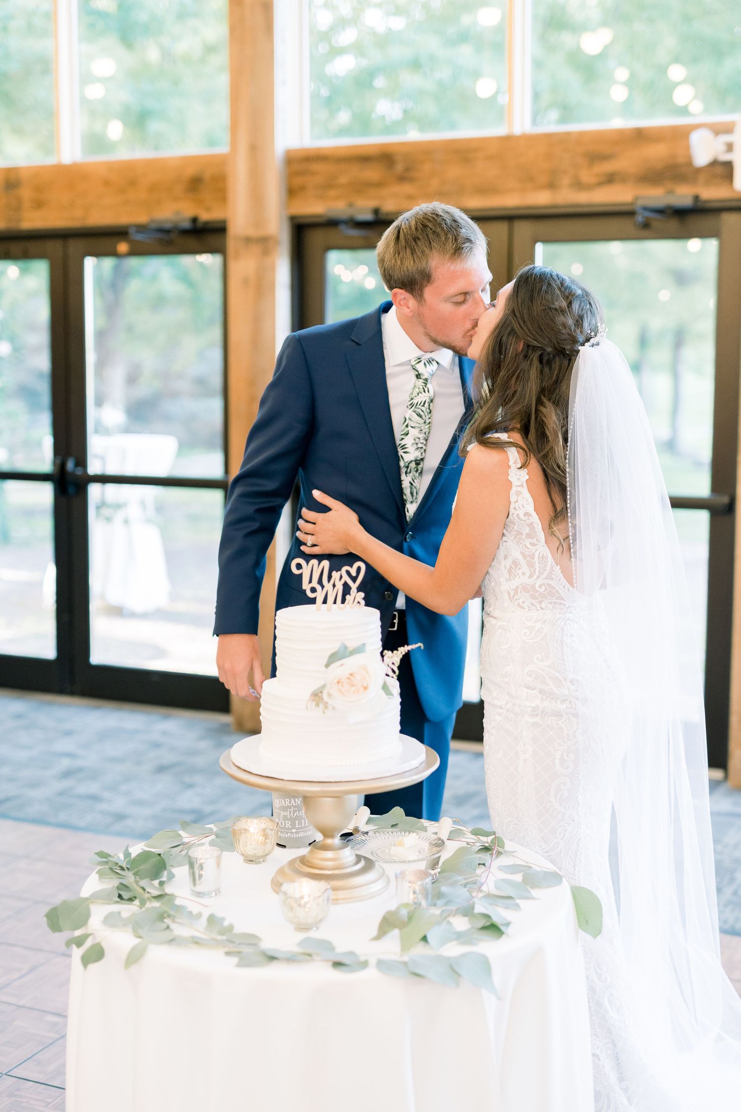 Vineyard photos with white willow events at Prairie Moon Winery wedding in Ames, Iowa