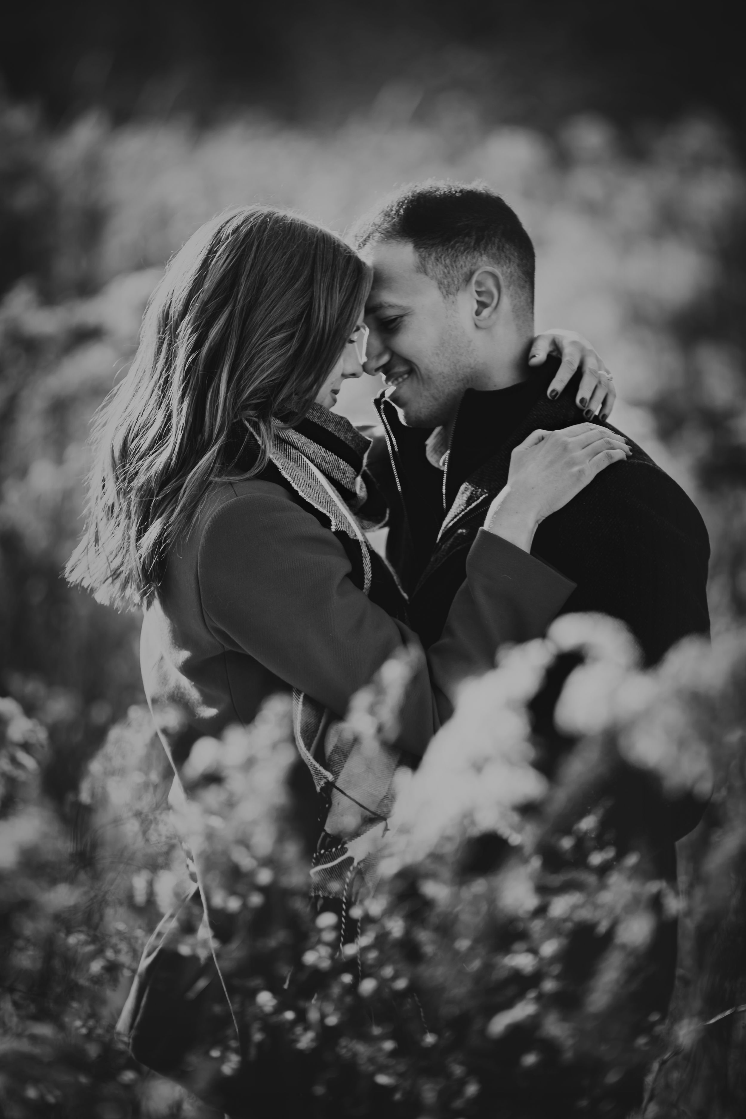 Winter Engagement Photos at Fanshawe Conservation Area London