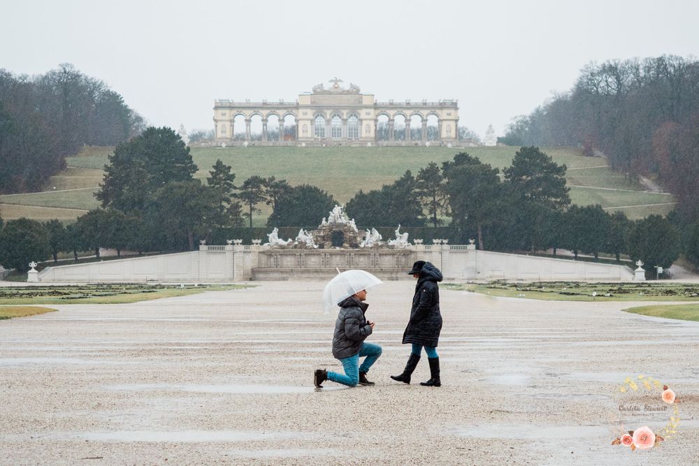 Destination and Engagement photography in Vienna, Austria