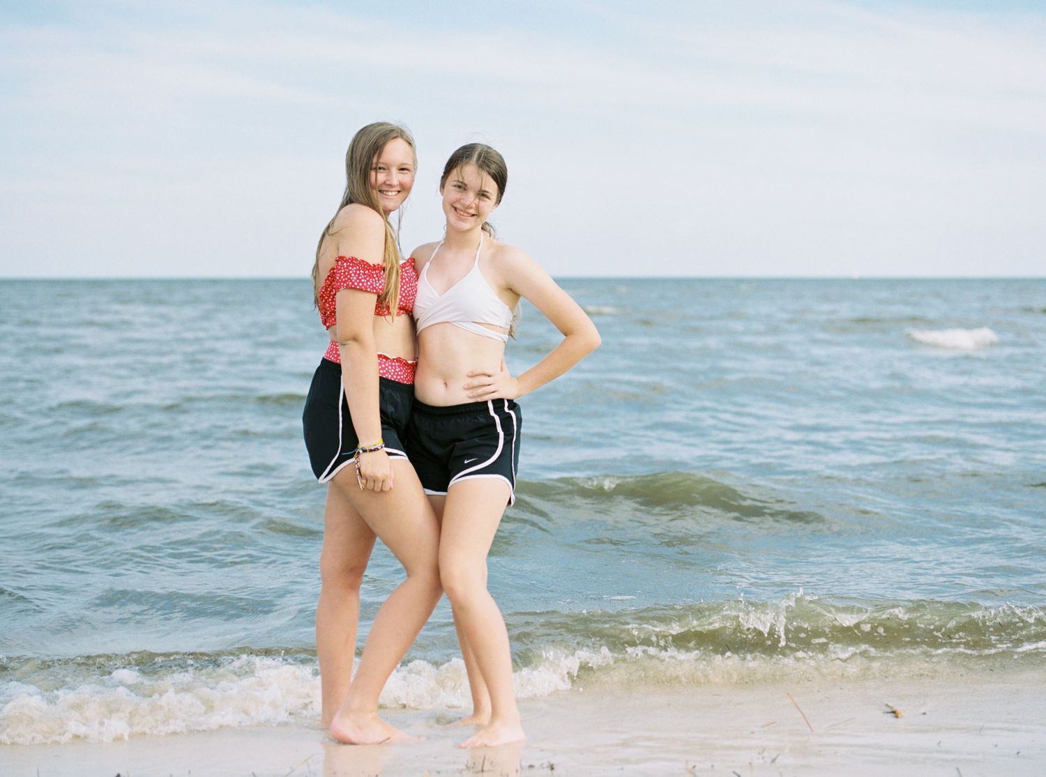 Mississippi teen portrait photography on Biloxi Beach.