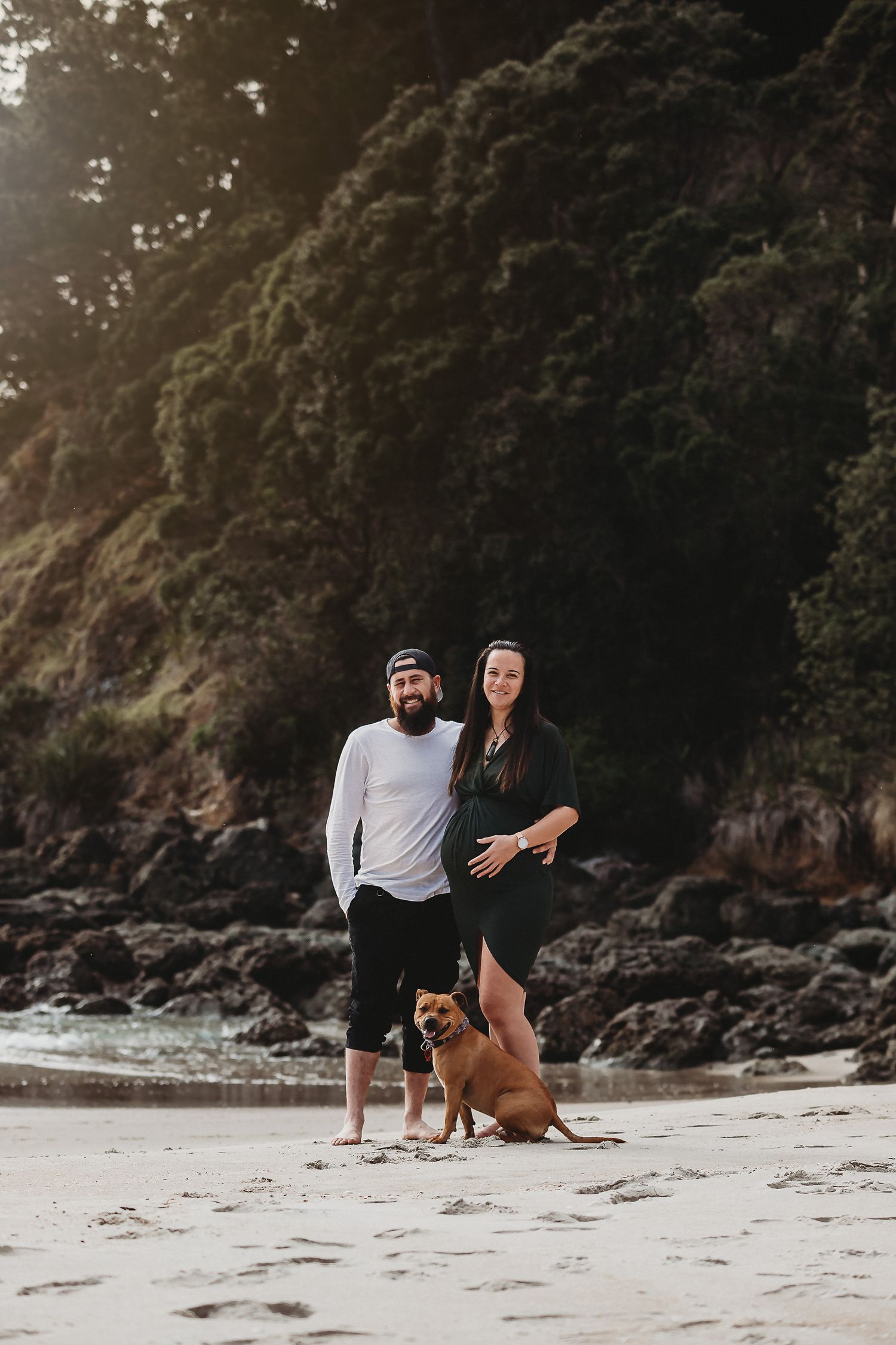 Maternity Session at Whangapoua