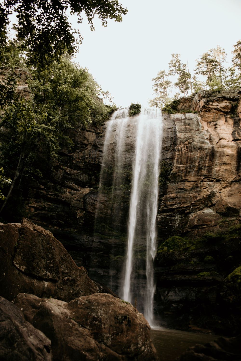 Adventure Waterfall Elopement Georgia Photographer