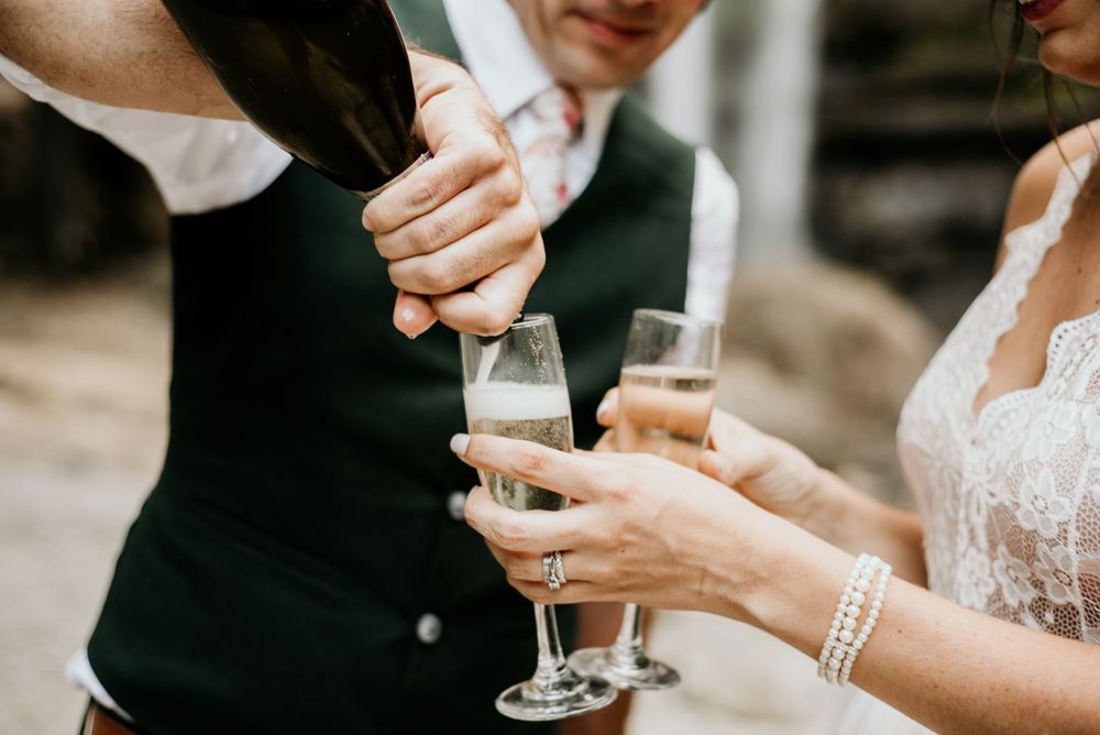 Adventure Waterfall Elopement Georgia Photographer